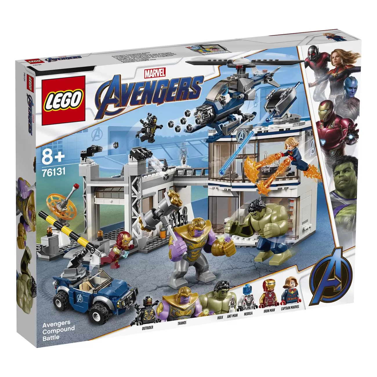 - MARVEL SUPER HEROES AVENGERS COMPOUND BATTLE 76131