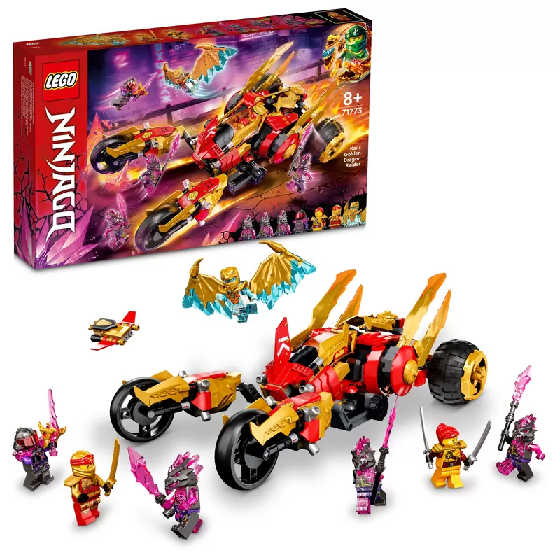 - 71773 NINJAGO KAI'S GOLDEN DRAGON RAIDER