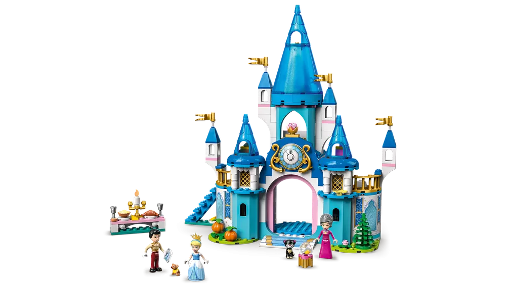 43206 - CINDERELLA AND PRINCE CHARMING’S CASTLE BUILDING KIT