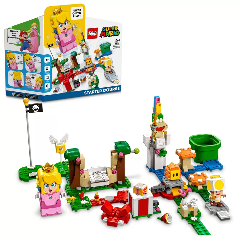 - 71403 SUPER MARIO ADVENTURES WITH PEACH STARTER COURSE