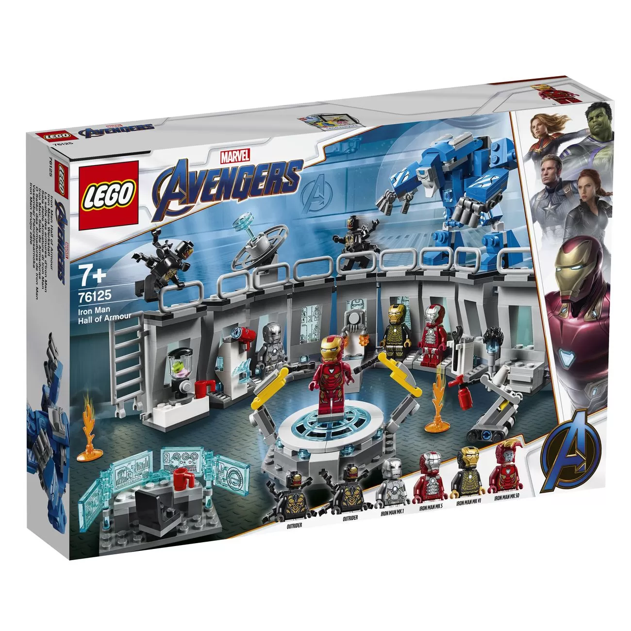 - MARVEL SUPER HEROES IRON MAN HALL OF ARMOR 76125