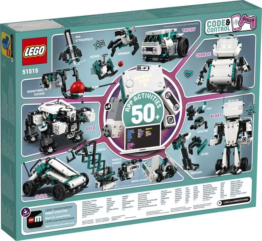 - MINDSTORMS 51515 ROBOT INVENTOR