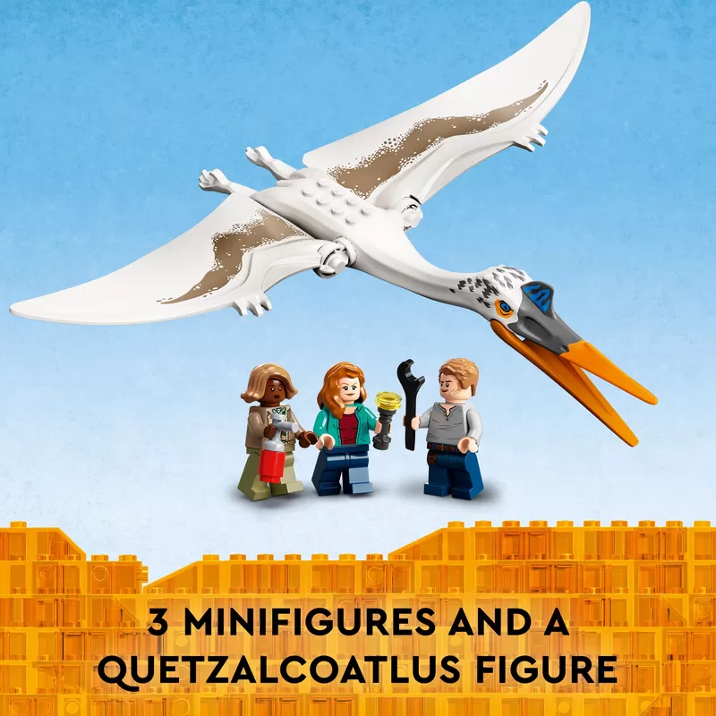 - JURASSIC WORLD QUETZALCOATLUS PLANE AMBUSH 76947 BUILDING KIT