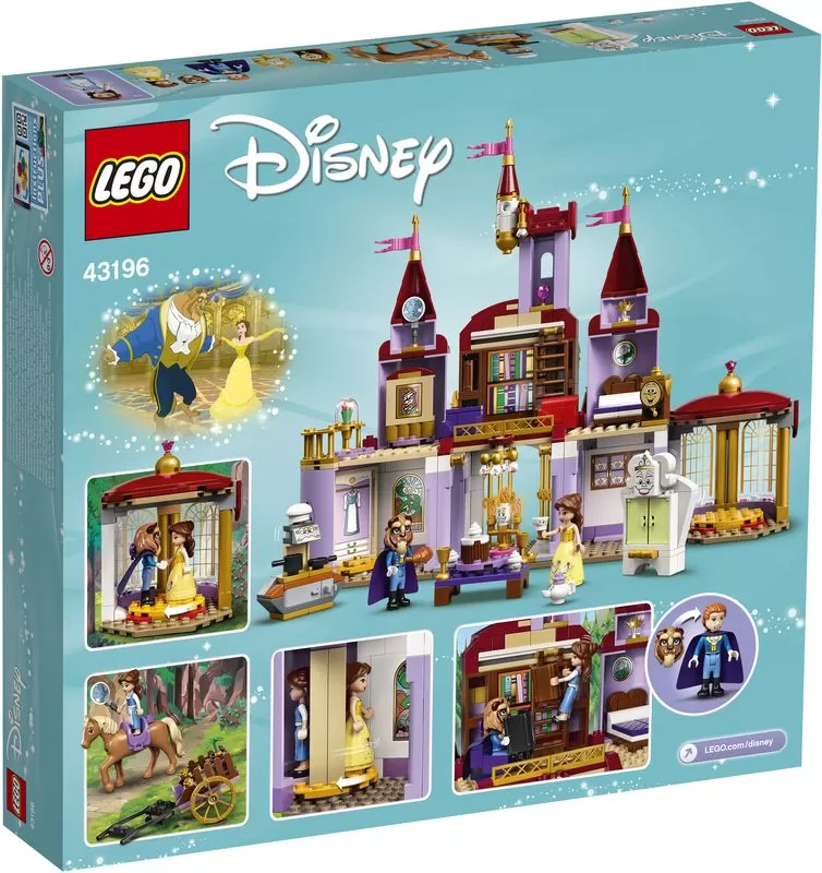 - 43196 - PRINCESS BELLE AND BEAST'S CASTLE
