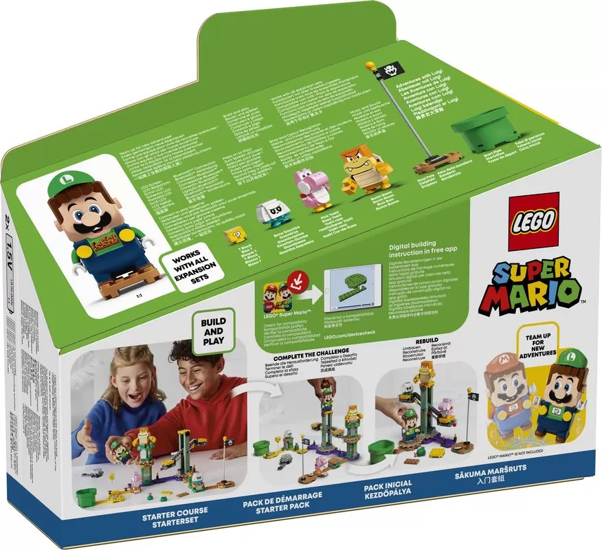 - 71387 SUPER MARIO ADVENTURES WITH LUIGI STARTER COURSE
