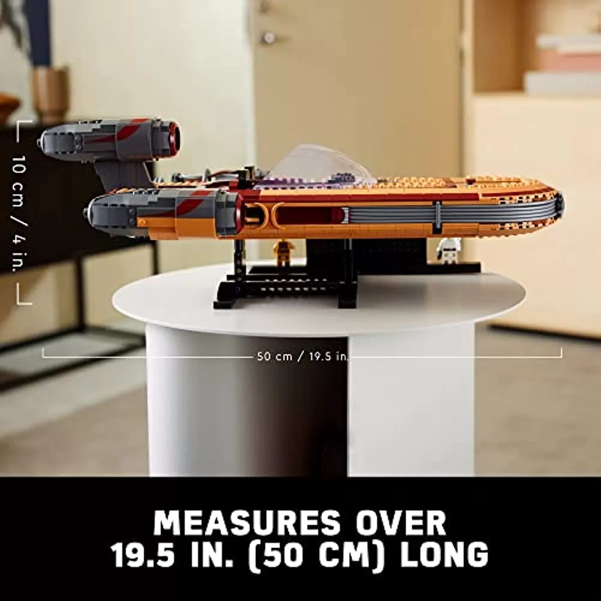 - Star Wars Luke Skywalker’s Landspeeder 75341 Collectible Building Display Set for Adult Fans of Star Wars (1,890 Pieces)