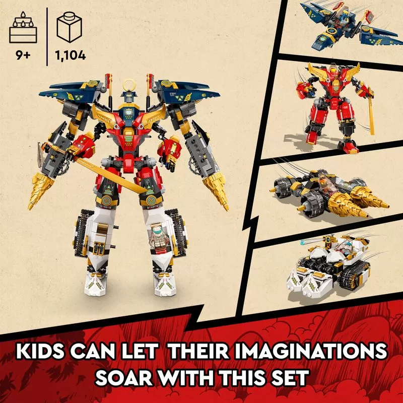 - 71765 NINJAGO NINJA ULTRA COMBO MECH