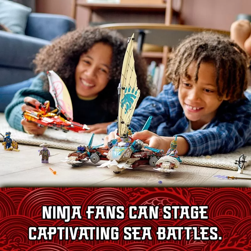 - 71748 NINJAGO CATAMARAN SEA BATTLE