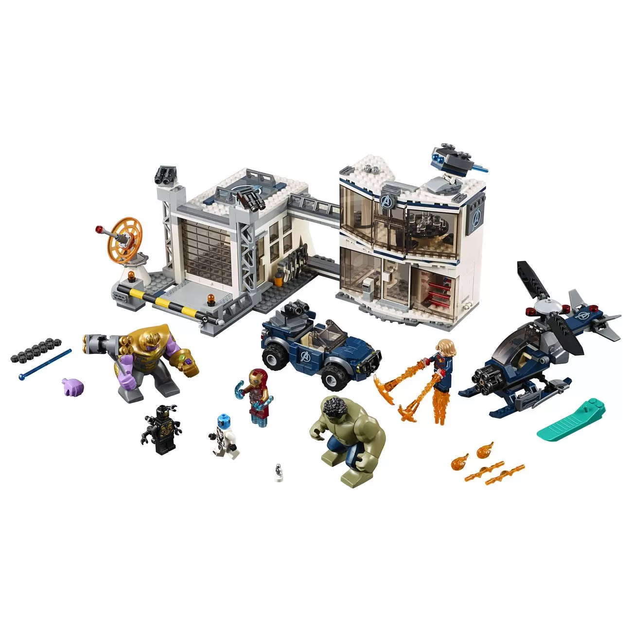 - MARVEL SUPER HEROES AVENGERS COMPOUND BATTLE 76131