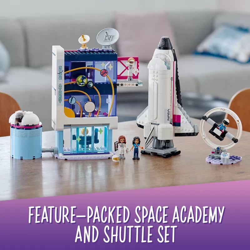 -® FRIENDS OLIVIA’S SPACE ACADEMY 41713 BUILDING KIT