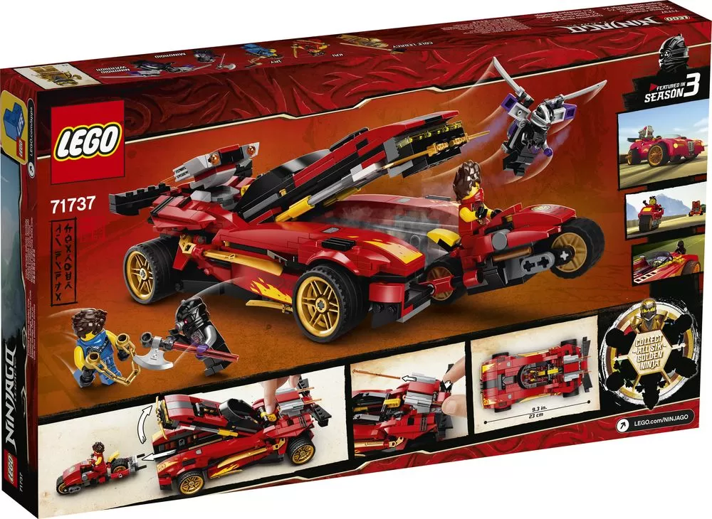- 71737 NINJAGO X-1 NINJA CHARGER