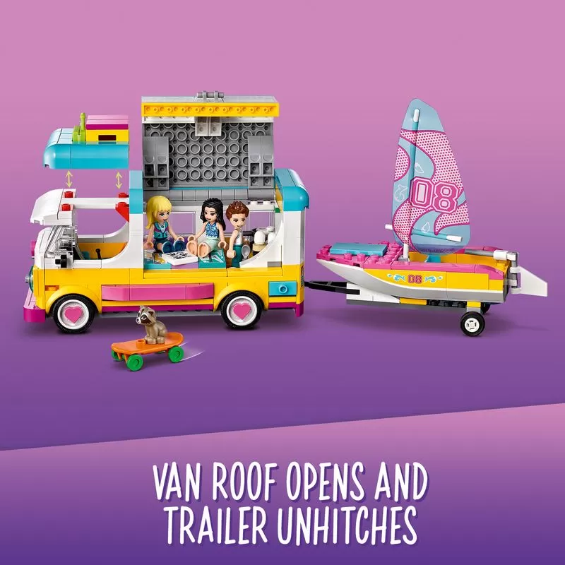 - 41681 FRIENDS FOREST CAMPER VAN AND SAILBOAT