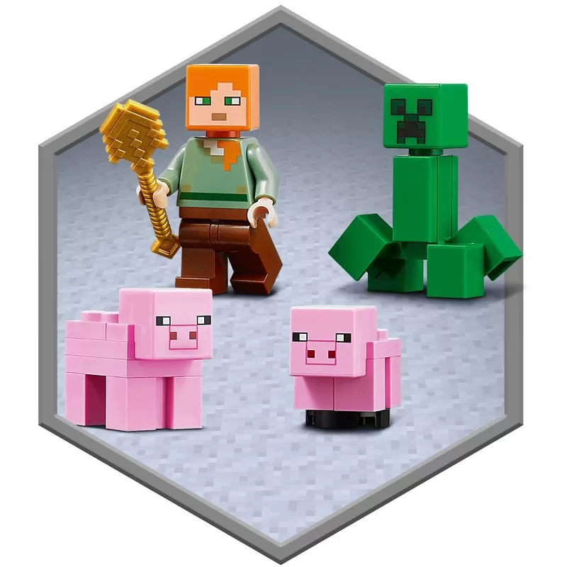 - 21170 MINECRAFT THE PIG HOUSE