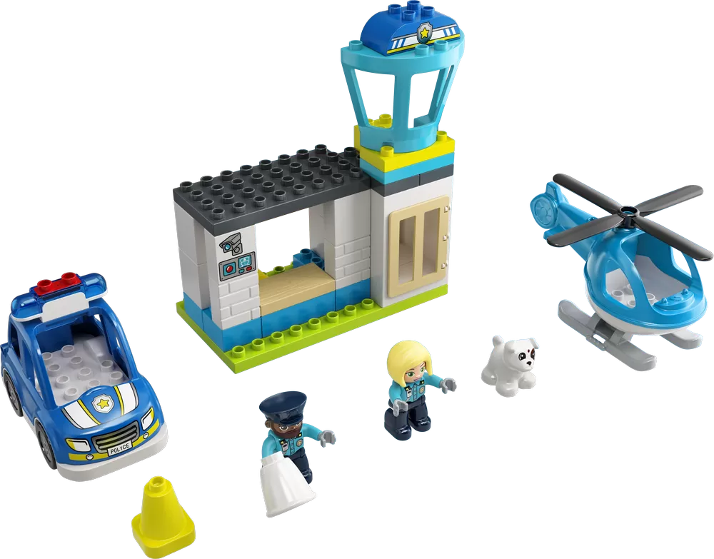 - 10959 DUPLO POLICE STATION & HELICOPTER