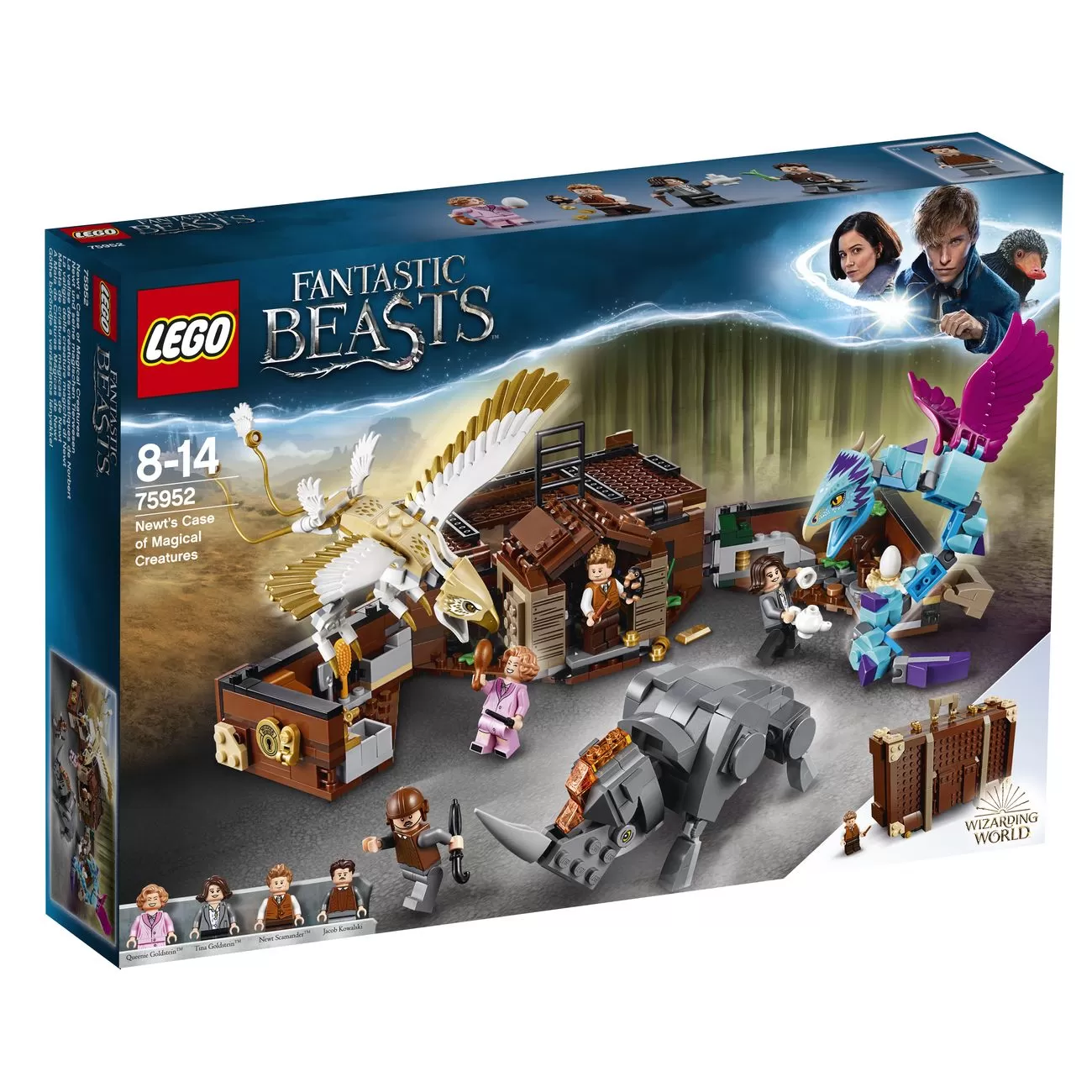 - 75952 NEWTS CASE OF MAGICAL CREATURES