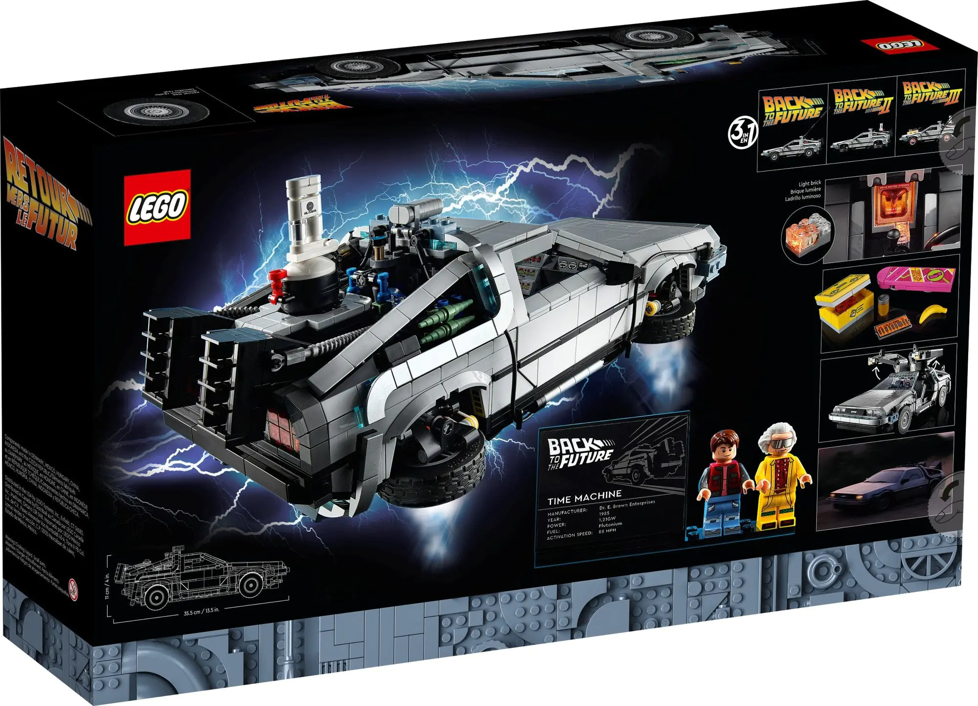 Back to the Future Time Machine 10300