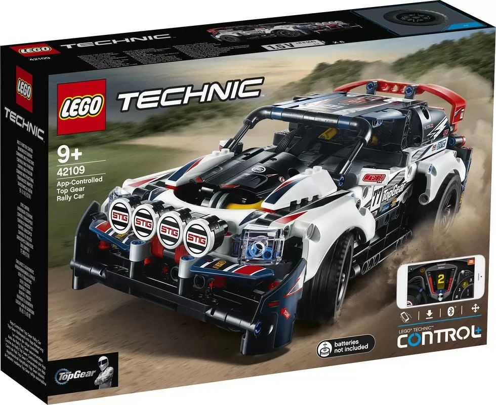 - 42109 TECHNIC APP CONTROLLED TOP GEAR RALLY CAR