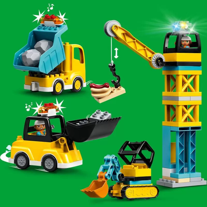 - 10933 DUPLO TOWER CRANE AND CONSTRUCTION