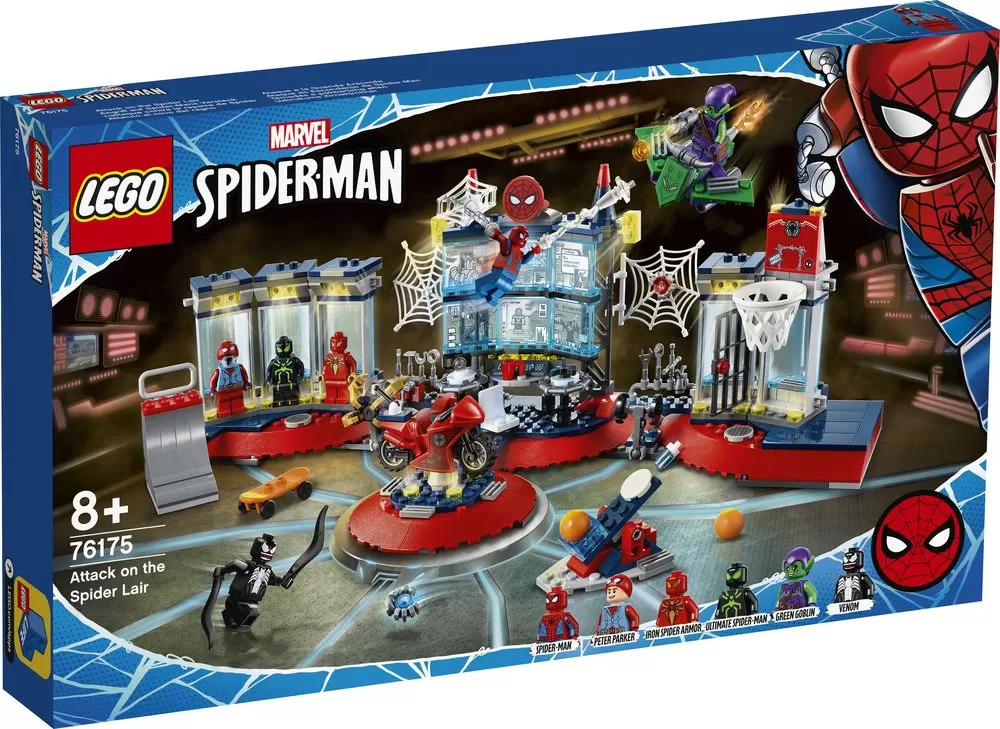 - 76175 MARVEL ATTACK ON THE SPIDER LAIR
