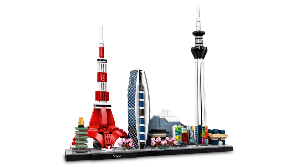 - ARCHITECTURE SKYLINES: TOKYO 21051 BUILDING KIT