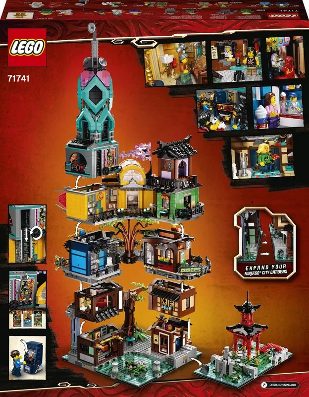 - 71741 NINJAGO CITY GARDENS