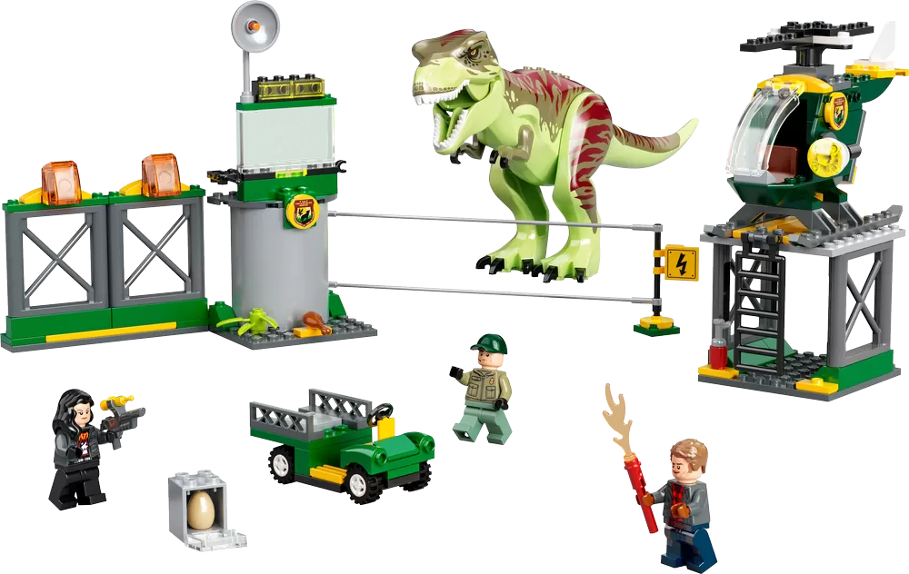 - 76944 JURASSIC WORLD T.REX DINOSAUR BREAKOUT