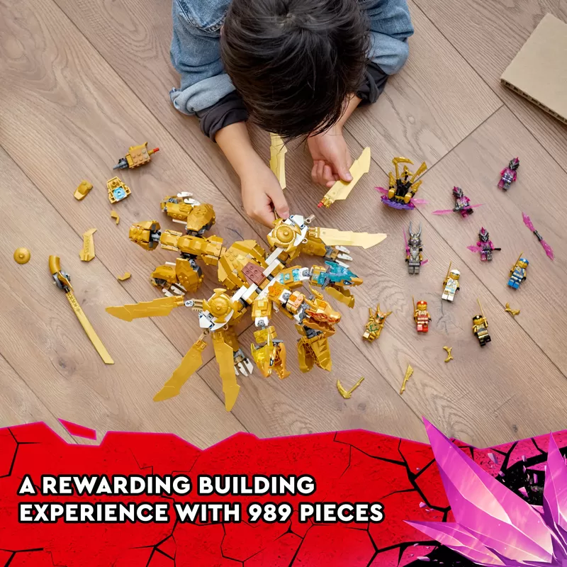 - 71774 NINJAGO LLOYD'S GOLDEN ULTRA DRAGON