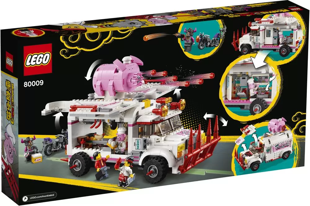 - 80009 MONKIE KID PIGSY'S FOOD TRUCK