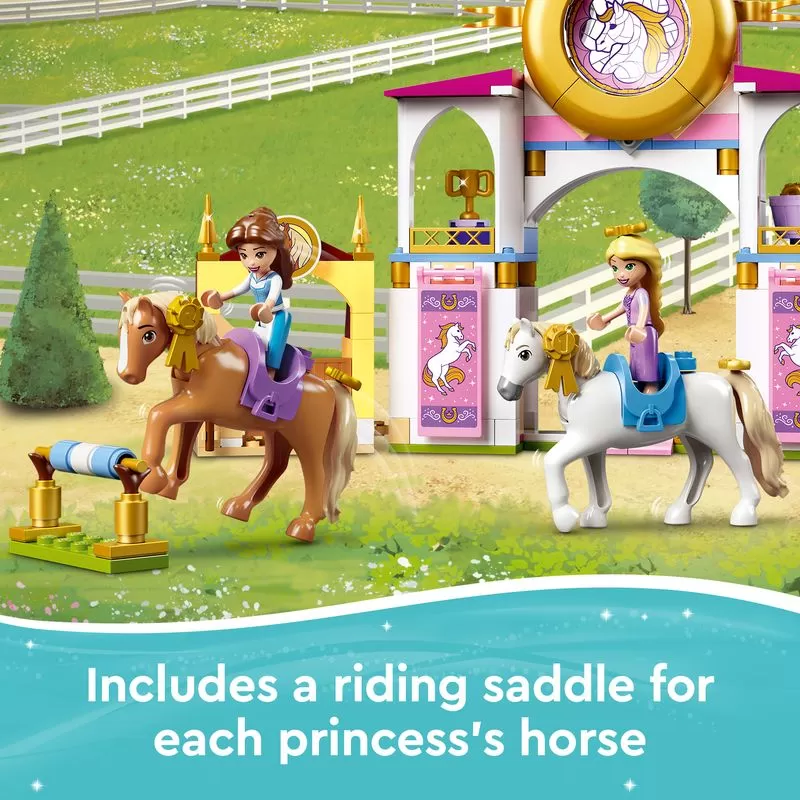 - 43195 - PRINCESS BELLE AND RAPUNZELS ROYAL STABLES