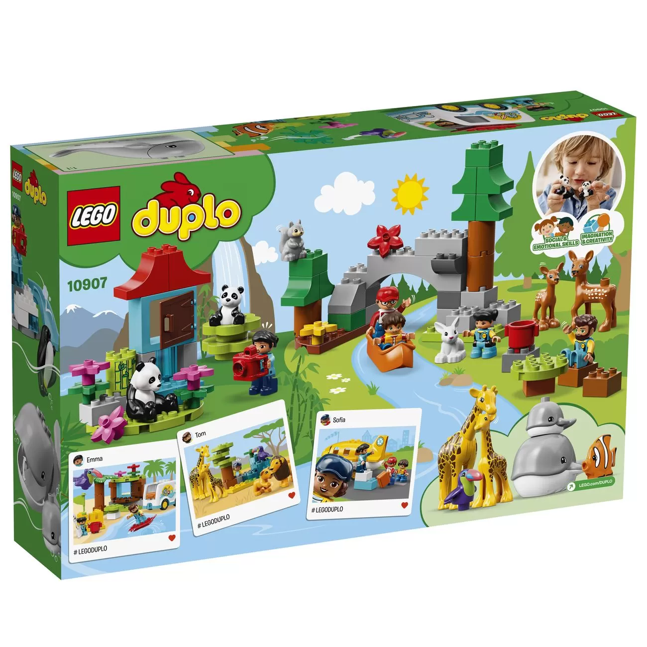 - 10907 DUPLO WORLD ANIMALS