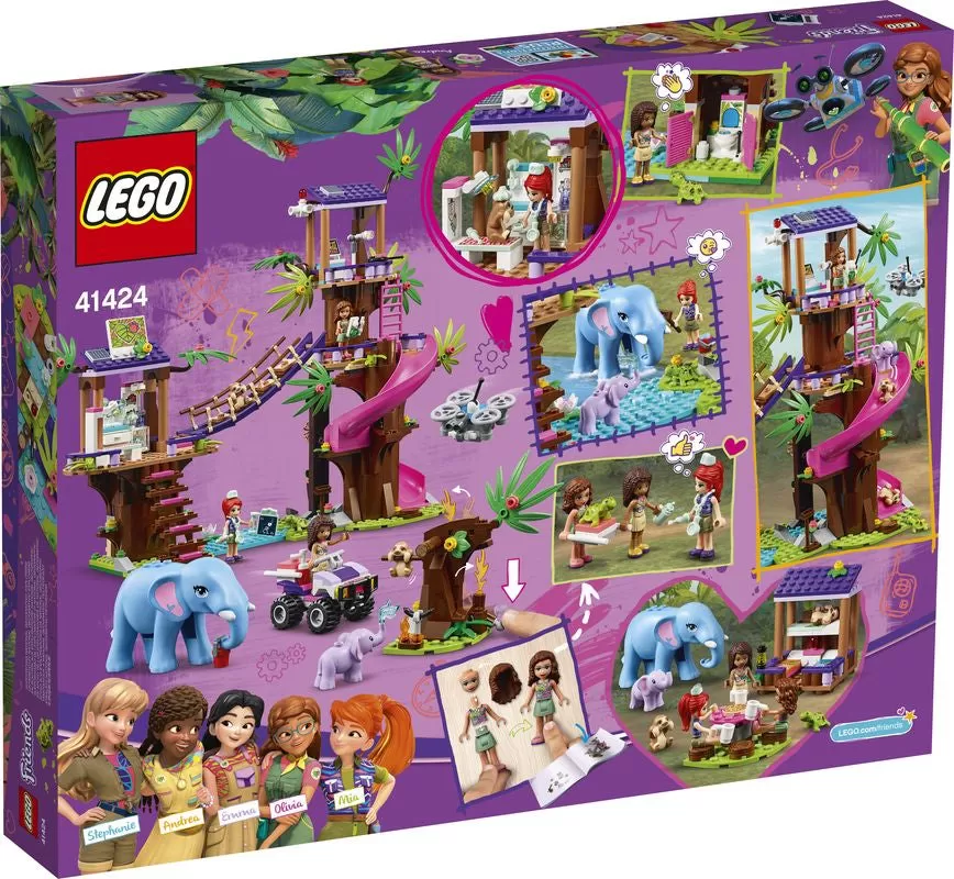 - 41424 FRIENDS JUNGLE RESCUE BASE