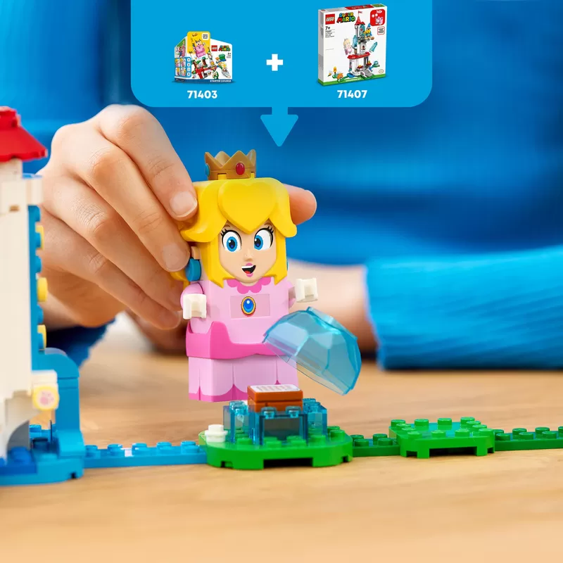 - 71407 SUPER MARIO CAT PEACH SUIT AND FROZEN TOWER EXPANSION SET