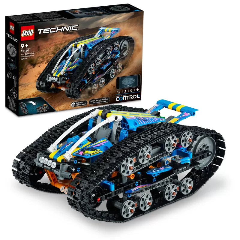 - 42140 TECHNIC APP-CONTROLLED TRANSFORMATION VEHICLE