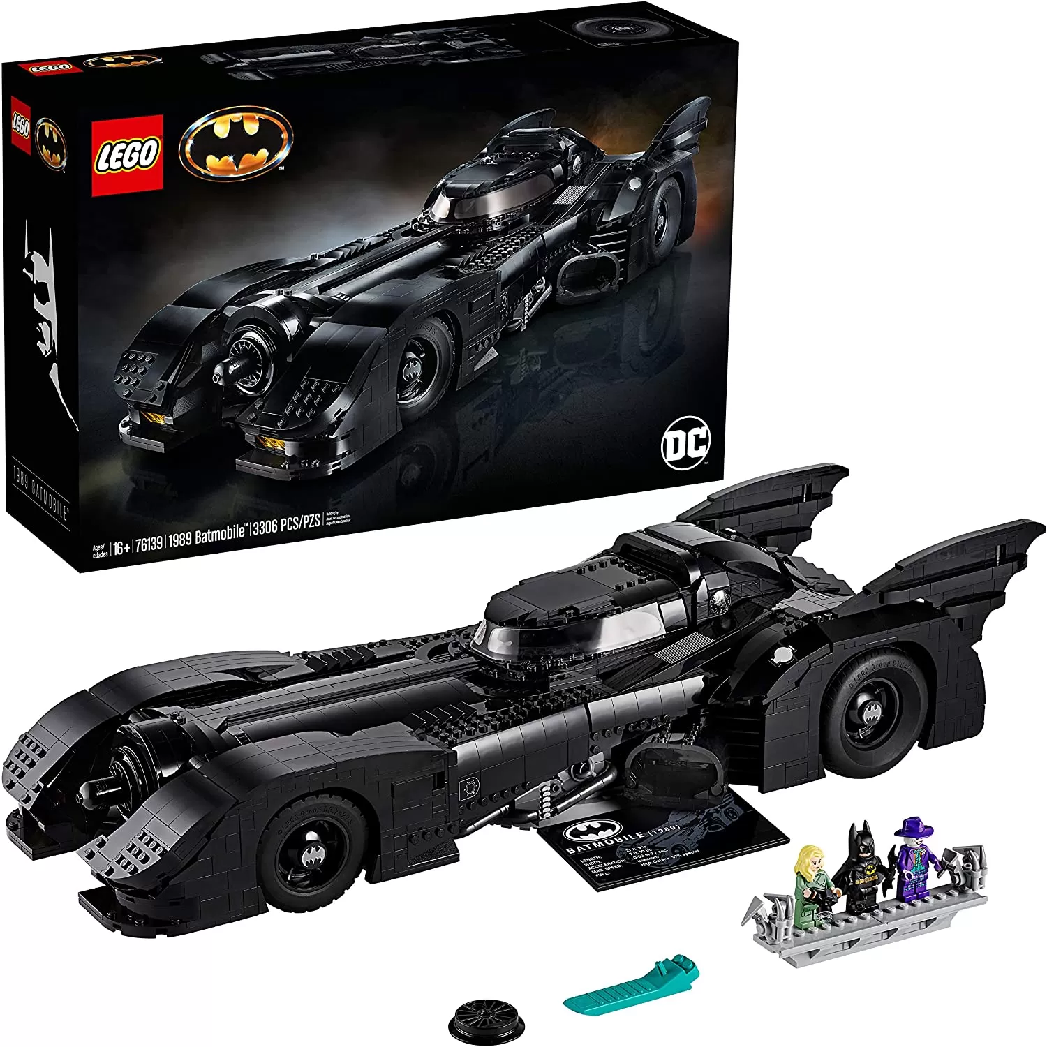 - 76139 DC SUPER HEROES 1989 BATMOBILE