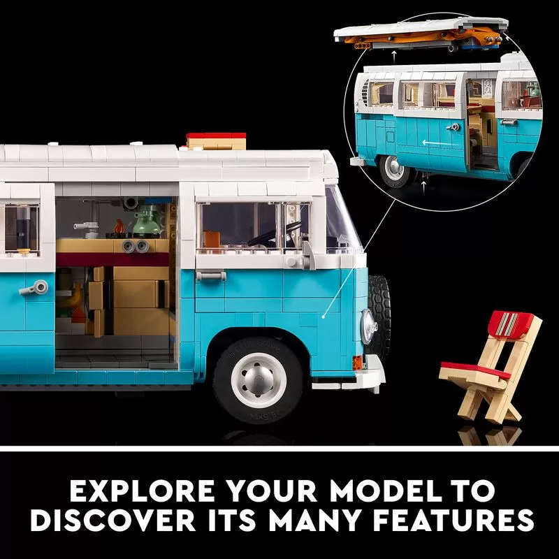 - 10279 ICONS VOLKSWAGEN T2 CAMPER VAN