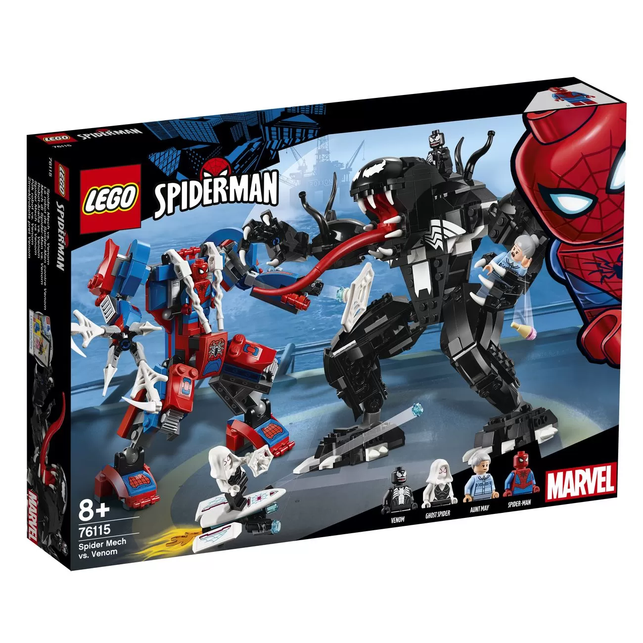 - MARVEL SPIDERMAN SPIDER MECH VS VENOM