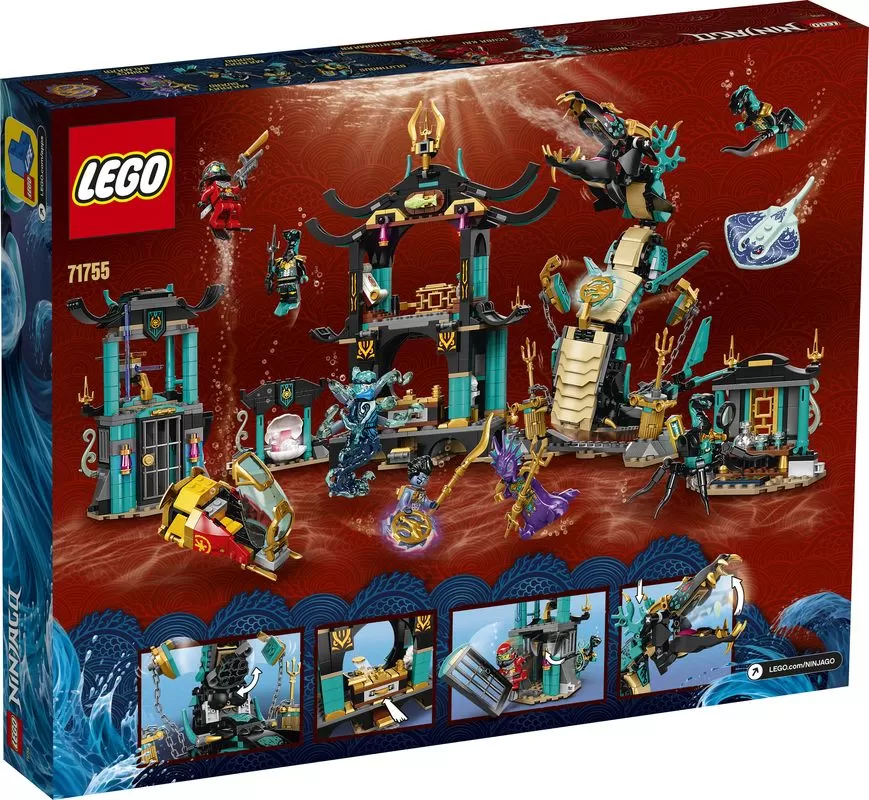 - NINJAGO 71755 TEMPLE OF THE ENDLESS SEA
