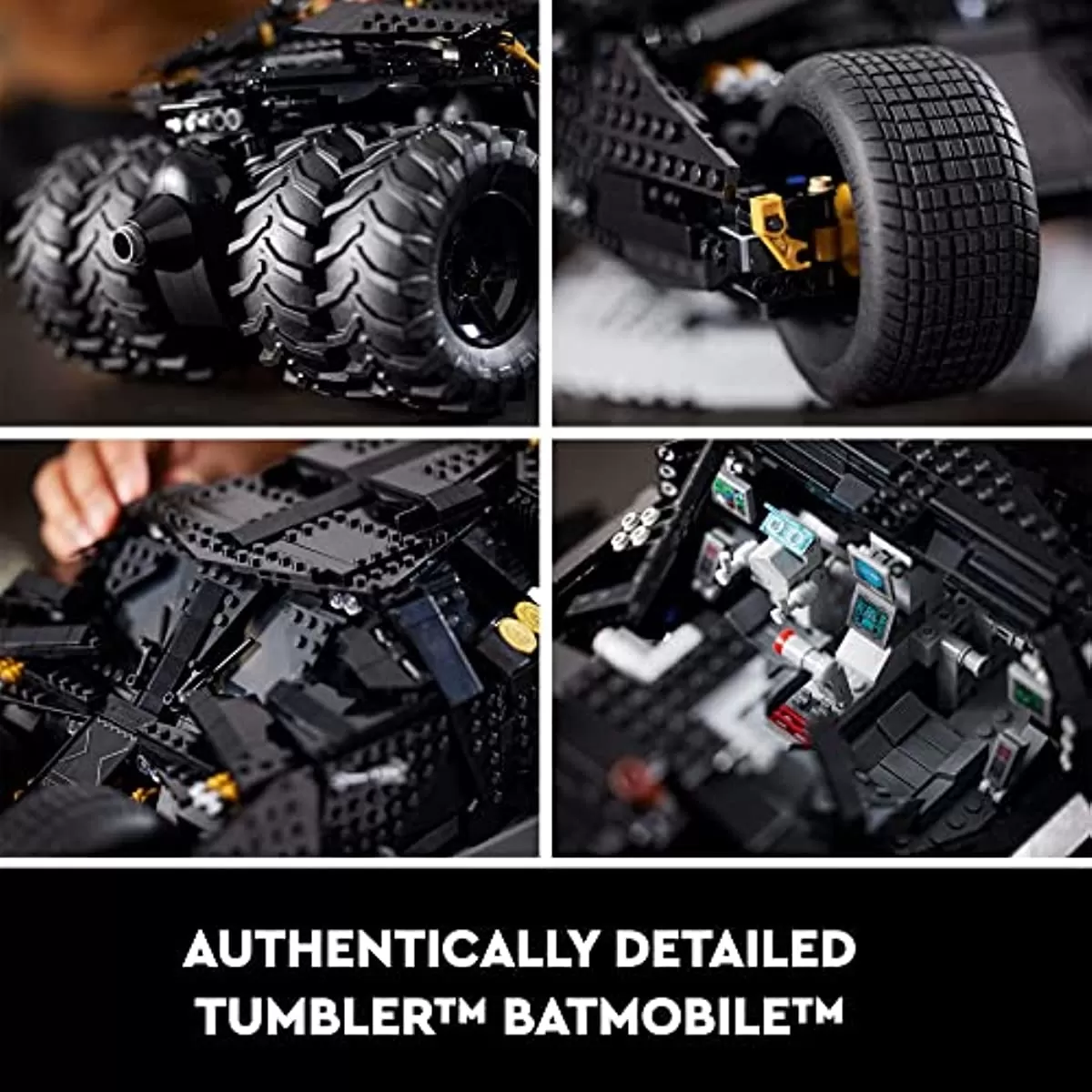 - DC Super Heroes Batmobile Tumbler 76240 Building Set for Adults (2049 Pieces)