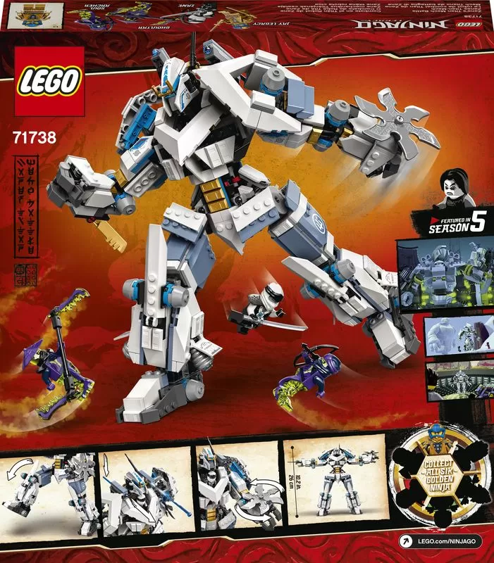 - 71738 NINJAGO ZANES TITAN MECH BATTLE
