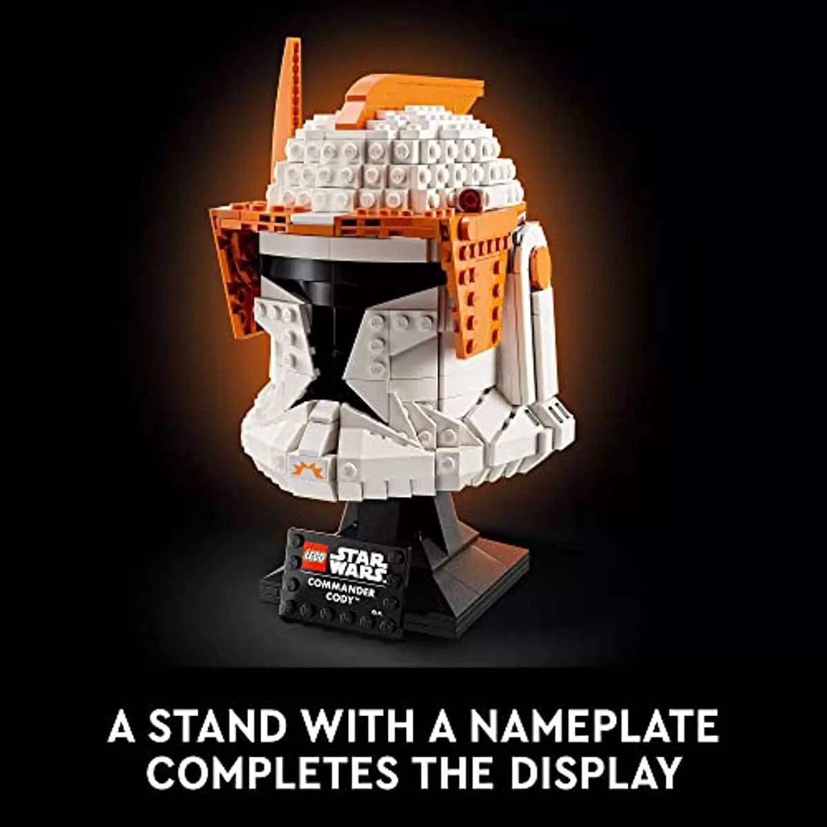 - Star Wars Clone Commander Cody Helmet 75350 Collectible Set for Adults, The Clone Wars Memorabilia, Collection Gift Idea, Decor Display Model,766 Pieces