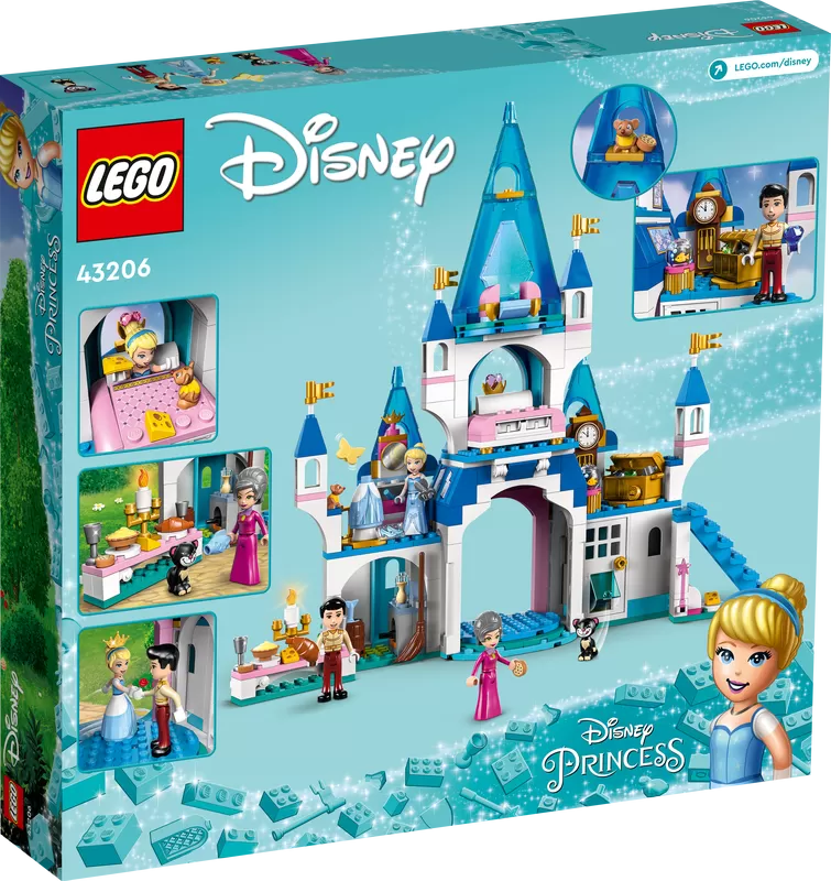 43206 - CINDERELLA AND PRINCE CHARMING’S CASTLE BUILDING KIT