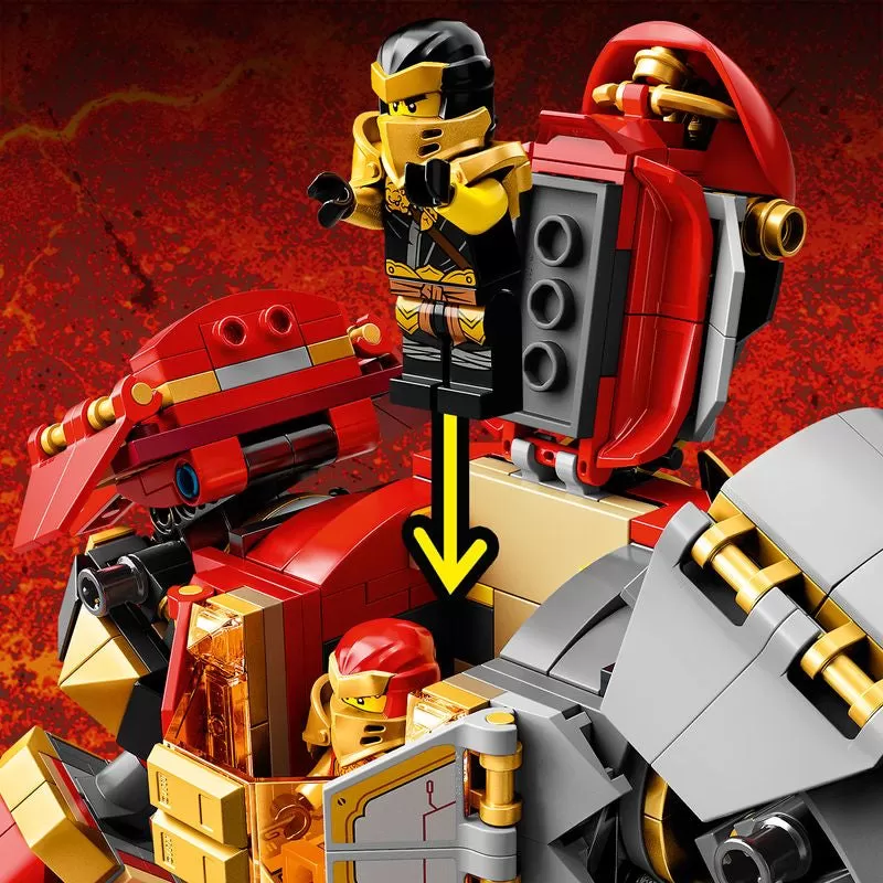 - 71720 NINJAGO FIRE STONE MECH
