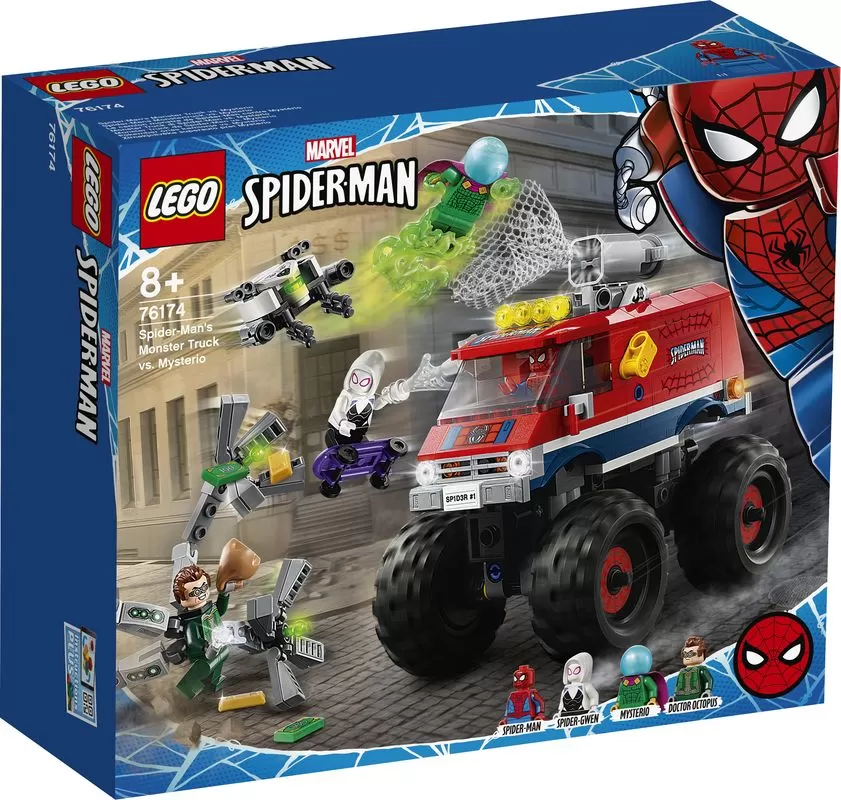 - 76174 MARVEL SPIDER MAN'S MONSTER TRUCK VS MYSTERIO
