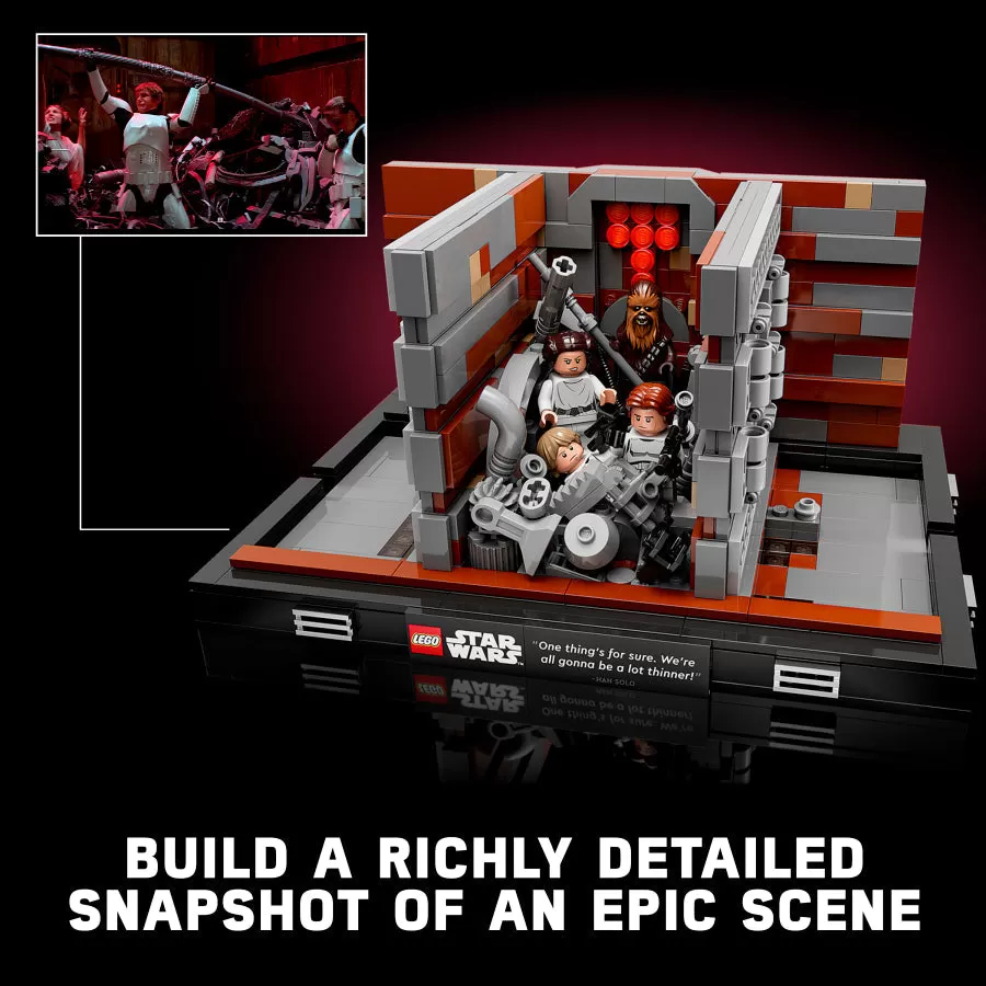- 75339 - DEATH STAR TRASH COMPACTOR DIORAMA