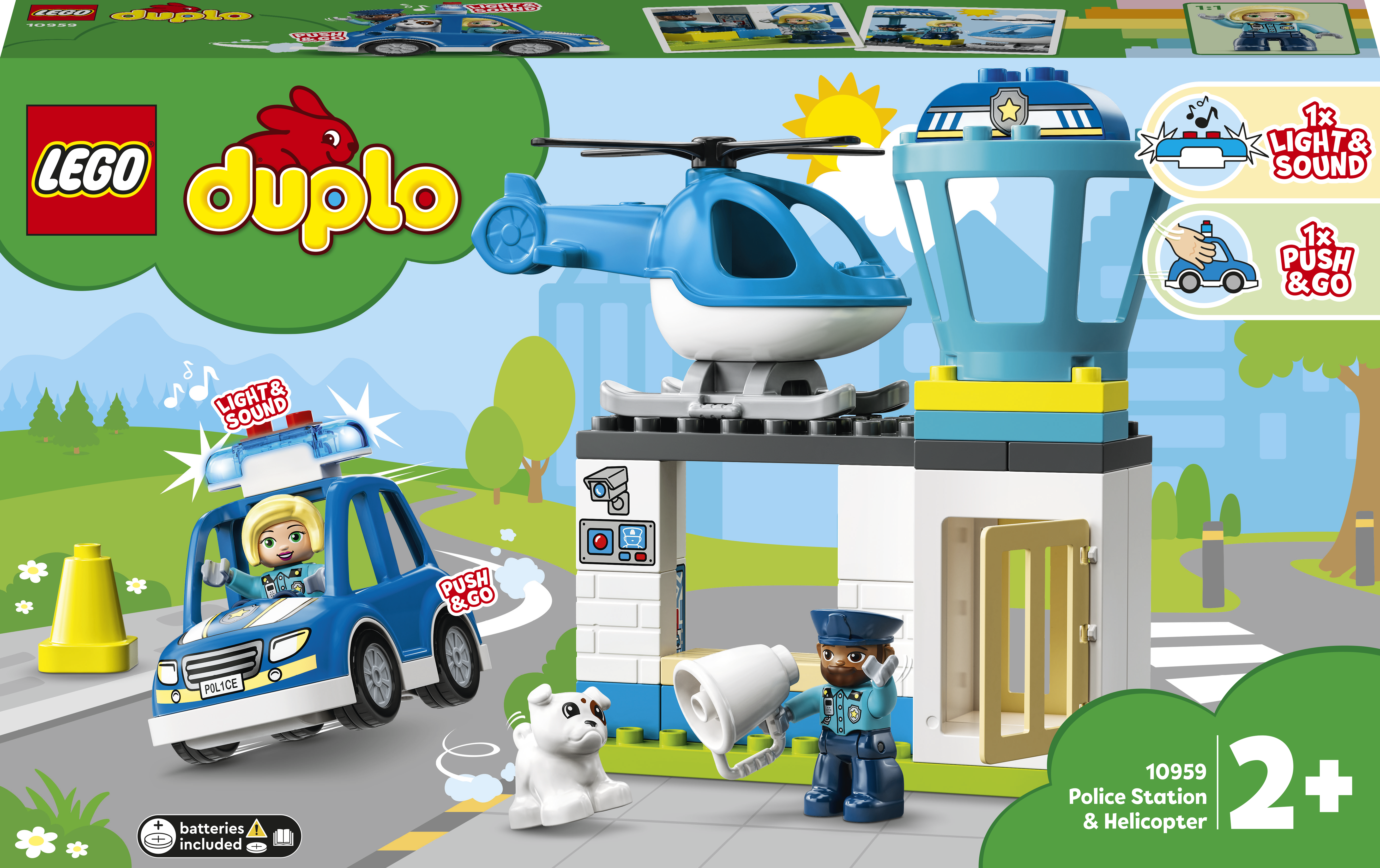 - 10959 DUPLO POLICE STATION & HELICOPTER