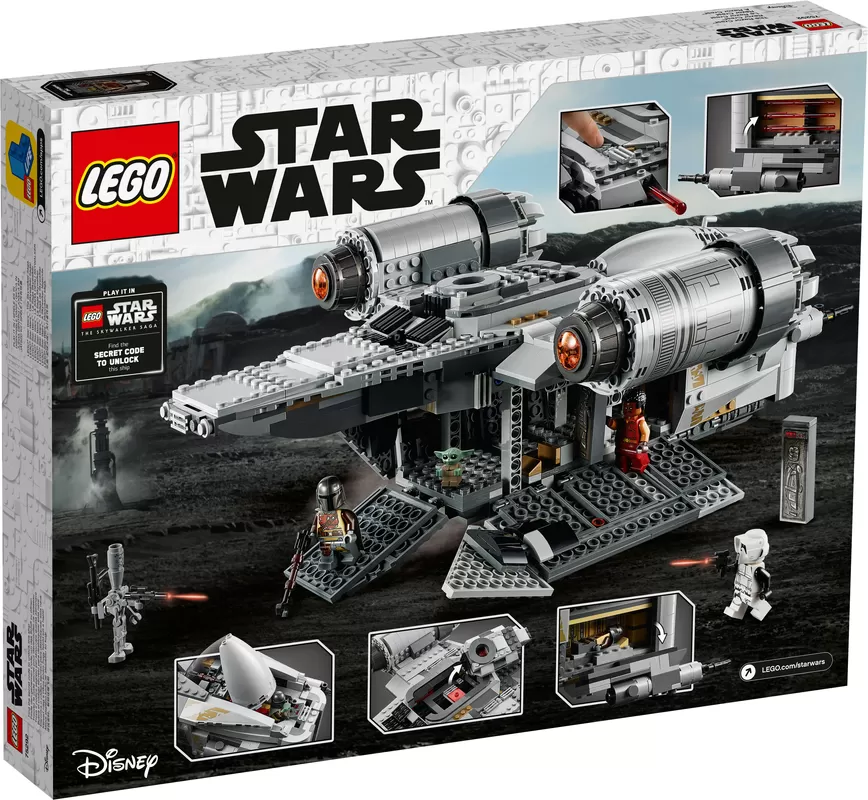 - -: THE MANDALORIAN THE RAZOR CREST 75292 BUILDING KIT