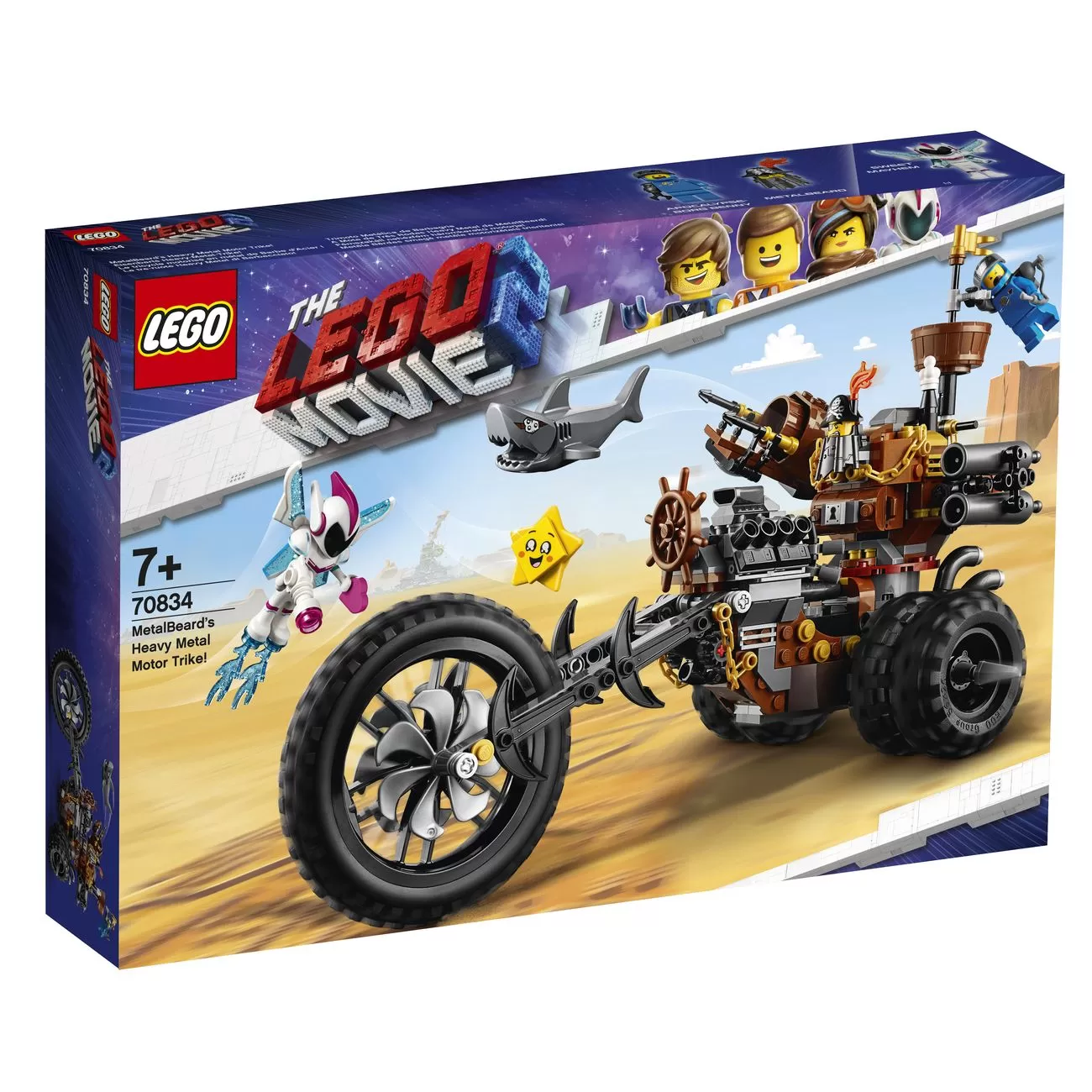 70834 1 MOVIE 2 METALBEARDS HEAVY METAL MOTOR TRIKE