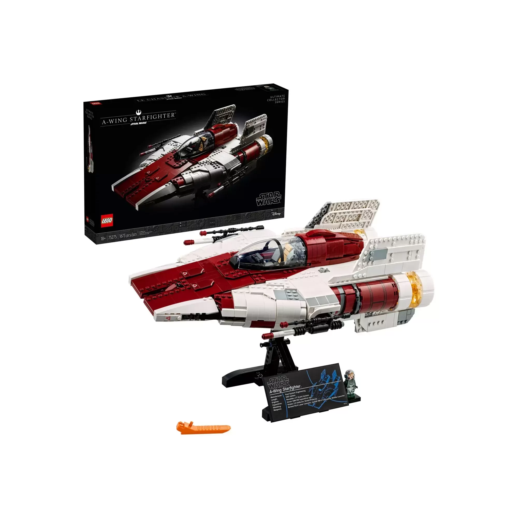 - 75275 A-WING STARFIGHTER