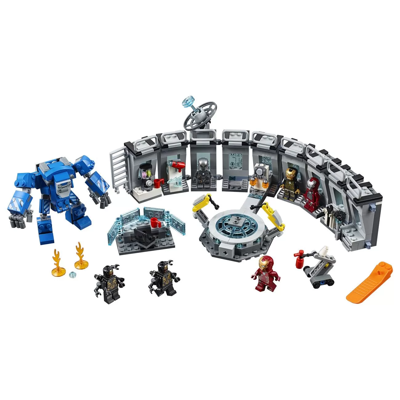- MARVEL SUPER HEROES IRON MAN HALL OF ARMOR 76125