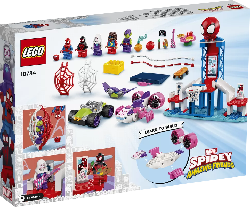 - 10784 MARVEL SPIDEY SPIDER-MAN WEBQUARTERS HANGOUT